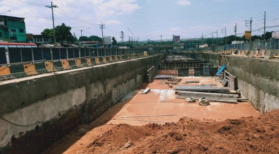 MRT 7 Cluster 3 Footbridge Area