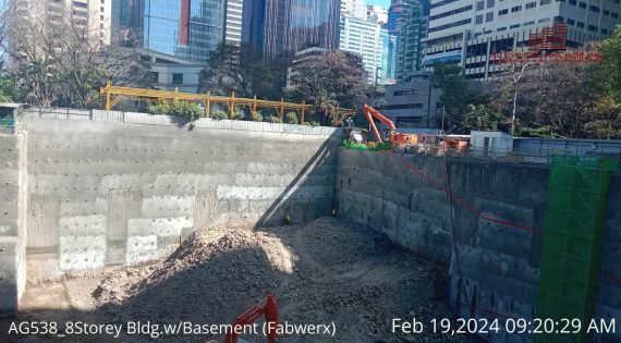 8-Storey Building with Three Basement